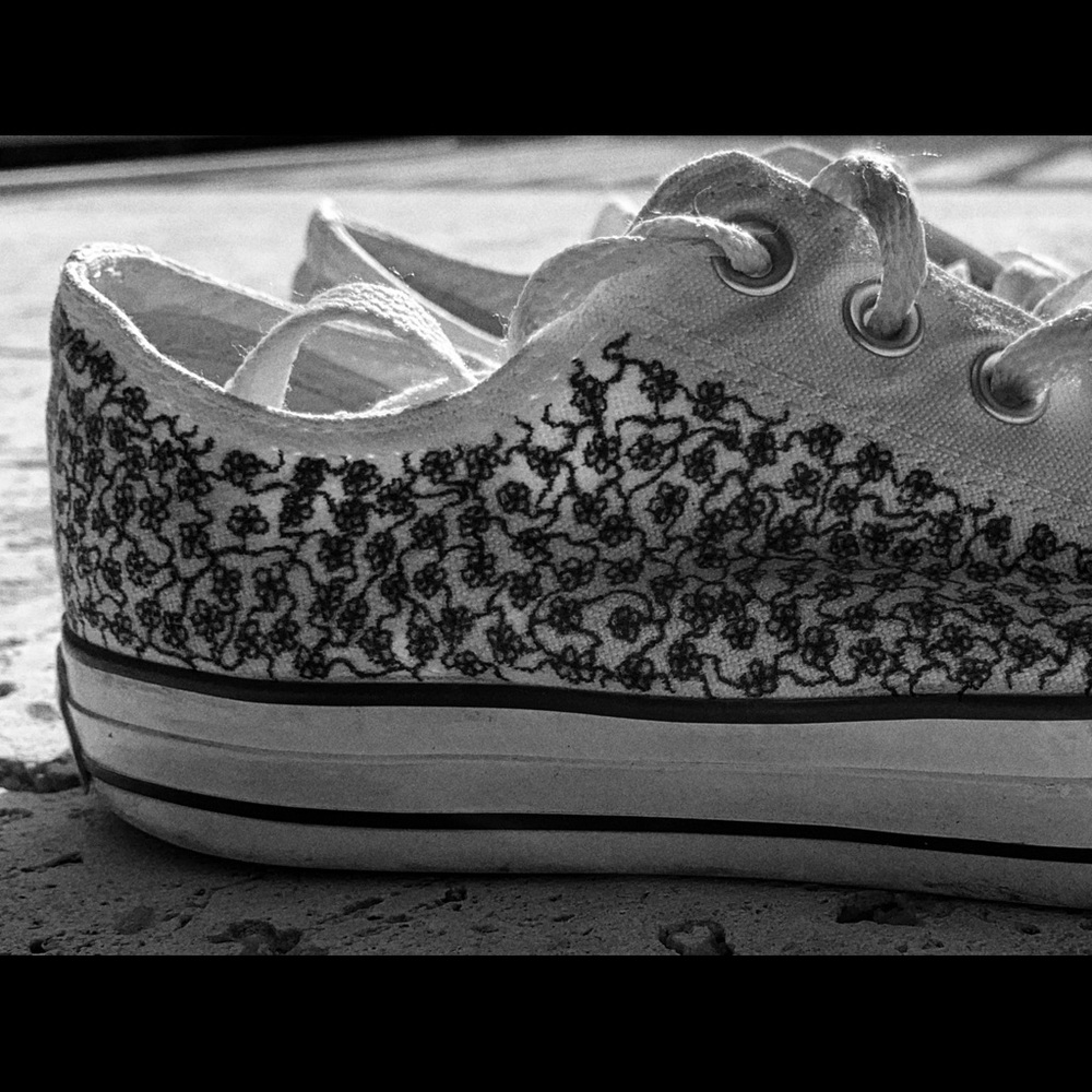 Custom hand-painted Converse All-Stars